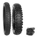 Duro DM1156 DM1154 Soft Terrain Tires & Tubes Set Moto Honda CRF250R - 2004-2018