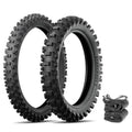 Michelin Starcross 6 Medium Soft Tires Tubes Rim Strips Moto Honda CRF250R 04-18