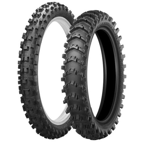 Dunlop Geomax MX14 MX3S Tire Set - Moto Motocross - Honda CR125R - 1995-2007