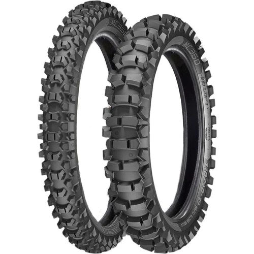 Metzeler MC360 Mid-Soft Tire Set Moto Motocross Honda CR125R - 1995-2007