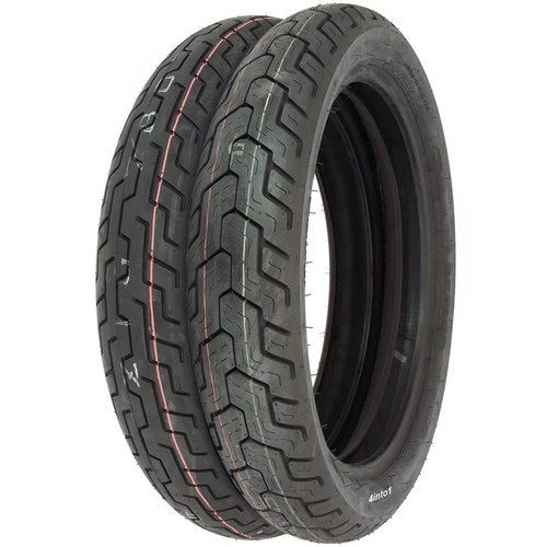 Dunlop D404 Cruiser Tire Set Honda VT750C Shadow Ace - 1997-2001