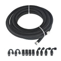 Labwork 6AN Swivel Hose End Fitting Kit 20FT Braided Fuel Hose Line