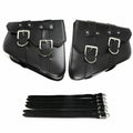 Motorcycle Saddle Bags Saddlebag Luggage Bag PU Leather For Sportster 883 Dyna