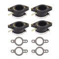 Fit for 1981-1983 Yamaha Carburetor Intake Manifold Boot Set Maxim 550 Seca 550