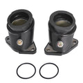 For Honda Rebel CA250 CMX250 2×Carburetor Carb Intake Manifold Boot Pipe