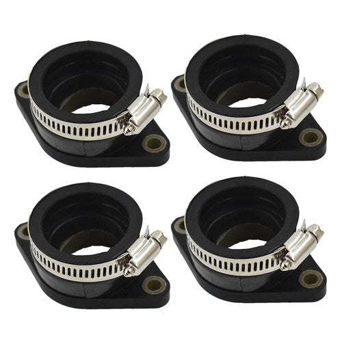 4 Left Right Carburetor Intake Manifold Boot for Suzuki GS850G GS850GL 1980-1983