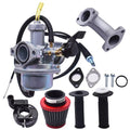 Carburetor & Intake Manifold Air Filter & Handle Grip For Honda XR70R 1998-2003