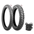 Bridgestone Battlecross X31 Tires Tubes & Rim Strips Set Honda CRF250R 2004-2018
