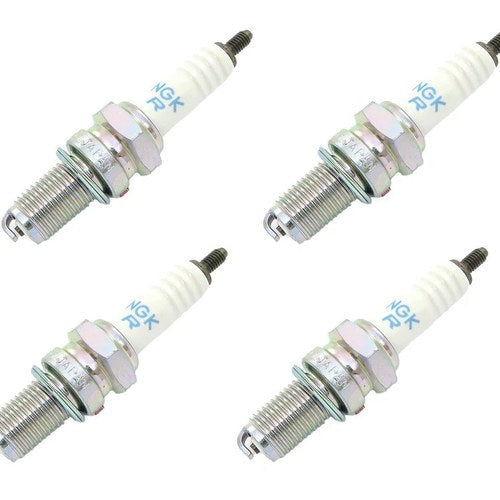 4 pc Ngk DR8EA Resistor Spark Plugs 7162 M12 x 19 Honda CB750 CB1100 Gold Wing