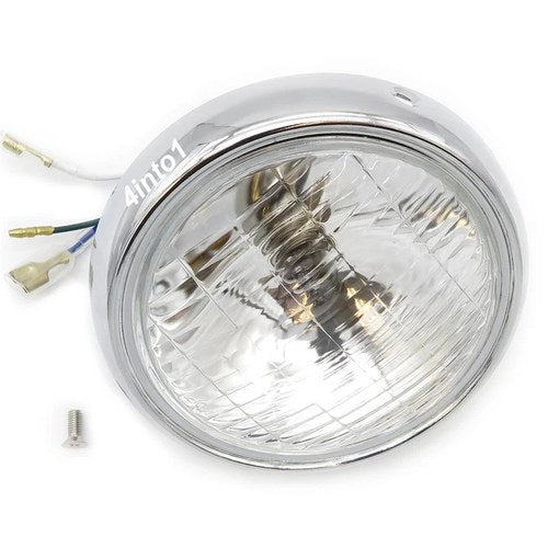 6V Headlight Assembly Honda CL70 CT70 Trail 70 SL70 XL70 XL75 XL80 Bulb Rim