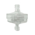 Clear Disc In-Line Gas Fuel Filter 1/4" 6mm - 5/16" 8mm Motorcycle Scooter ATV