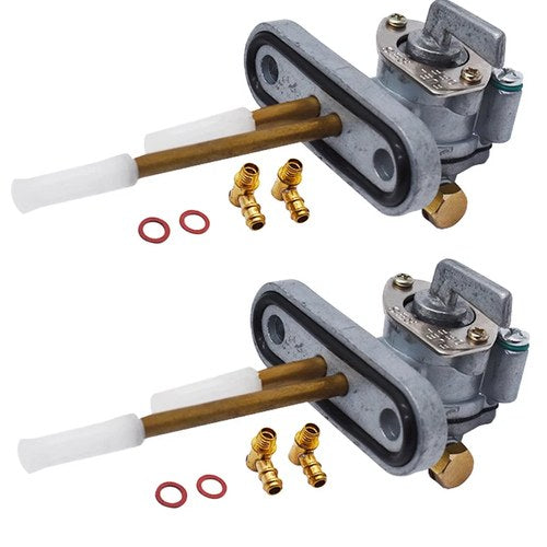 2x Petcock Fuel Gas Tap Valve For Yamaha SR500 XS650 XS650S XS750S XS850S