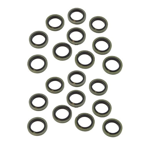 Brake Fitting Banjo Bolt Sealing Washers 3/8" - 10mm - 20 Pack