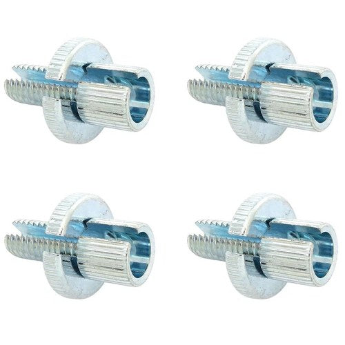 4 Pack Universal Chrome Metric Cable Adjuster 8mm M8 Motorcycle ATV Clutch Brake