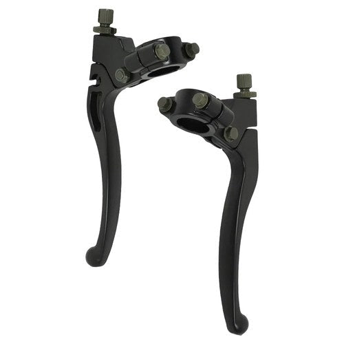 7/8" Clutch Brake Handle Lever Perch, Left Right Brake Clutch Lever Perch, Black