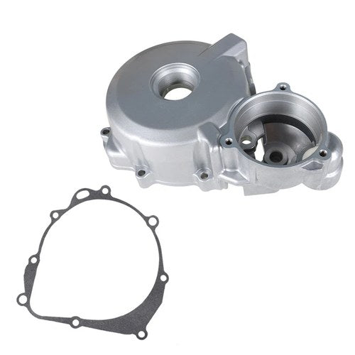 Left Side Engine Stator Magneto Cover Case w/ Gask For Suzuki DRZ400 E S SM