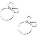 2 Pack Genuine Honda 95002-02080 Fuel Line Clips 3/16" Tube 7.5mm Inner Diameter
