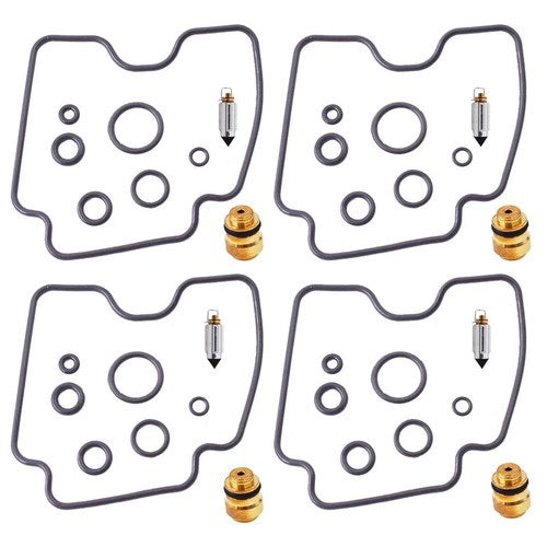 4x Carburetor Carb Rebuild Repair Kit for Yamaha FZS600 Fzs 600 Fazer 98-03
