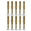 (10pcs Set) Slow/Pilot Jet for Pwk Oko Cvk 32,35,38,40,42,45,48,50,52,55