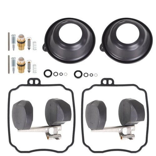 2 Set Carburetor Repair Kit Rebuild Float For yamaha XVS650 V-STAR