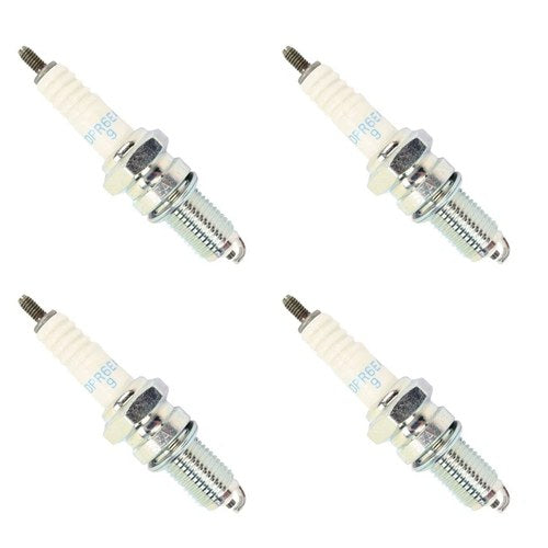 4 Pk Ngk DPR6EA-9 Spark Plugs 5531 Standard Resistor M12 x 1.25mm Motorcycle ATV