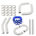 Labwork 2.5 Inch 64mm Aluminum Universal Intercooler Turbo Piping Pipe Kit