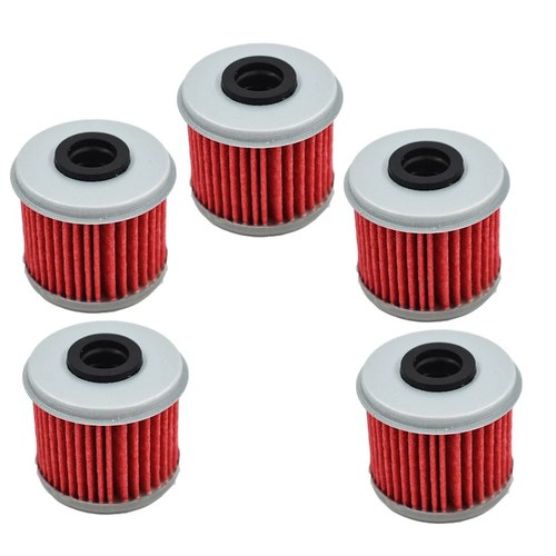 5 pcs Oil Filter Usa For Honda TRX450R CRF250X CRF450X CRF250R CRF450R CRF150R