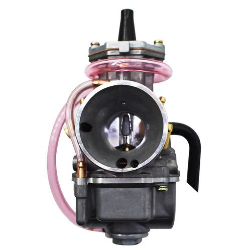 24mm Flatslide Powerjet Carb Fit For 125 250CC Oko Pwk Moped Scooter Pit