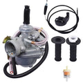 Carburetor W/ Throttle Handle Grip Bar For Honda XR50R CRF50F Z50 Z50R (7/8")