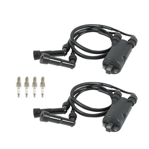 For Honda Goldwing GL1200 GL1100 CB900C CB900F Ignition Coil & Spark Plug W/ Cap