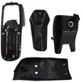 Black For Yamaha PW80 PW 80 Peewee Fuel Gas Tank Seat Plastic Fender Fairing Kit