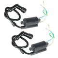 2Pcs For Honda CB350 CL350 SL350 CL450 CB450 Ignition Coils & Spark Plug Caps