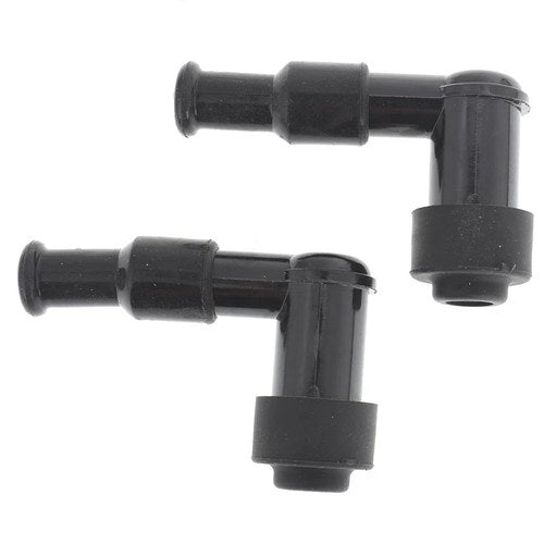 90 Degree Spark Plug Boot Cap Cover Resistor For Snowmobile ATV Motorcycle LB05F