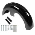 23" ABS Wrap Front Fender For Road King Electra Glide Custom Bagger Touring