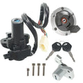 Ignition Switch Gas Cap Seat Lock Set For Ninja 250R EX250J EX300A B 2008-2015