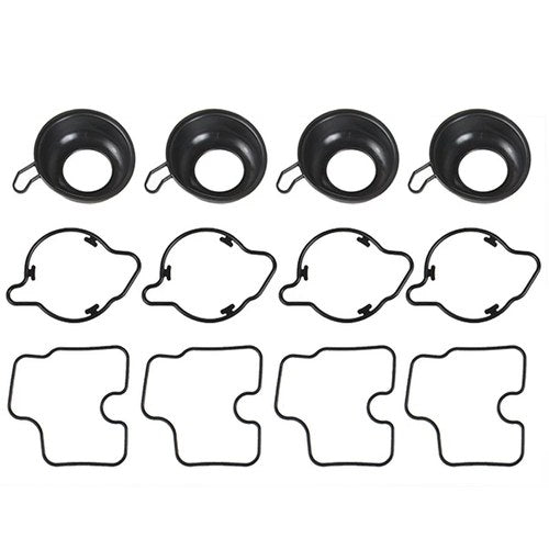 4Carburetor Repair Kit Plunger Diaphragm Part For Honda CBR600 F4 AC 1999-2000