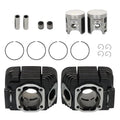 For Yamaha RD350 1973-1975 Pistons Rings Wrist Pins Cylinder Replacement Kit
