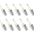 10 Pk Ngk B7HS Spark Plugs 5110 Standard Non Resistor M14 x 1.25 Kawasaki Suzuki