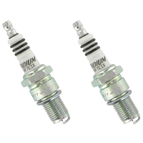 2 Pk Ngk BR7EIX Iridium IX Resistor Spark Plug 6664 Honda Kawasaki Suzuki Yamaha