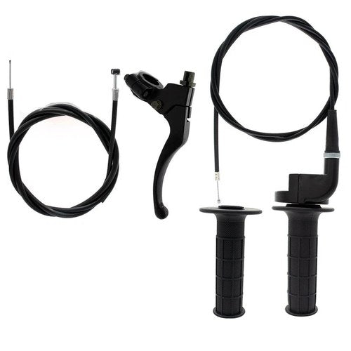 7/8" Right Lever Brake Throttle Cable Handlebar Grip For Baja Bike 50cc- 250cc
