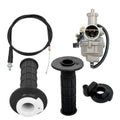 For Honda XR100 XR100R CRF100F Carburetor&Handlebar Hand Grip Throttle Cable