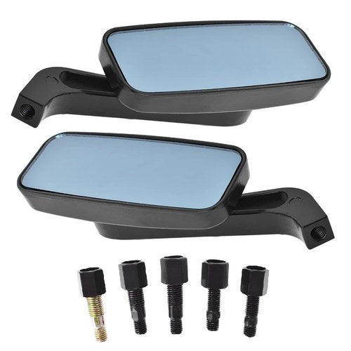 Rectangle Motorcycle Mirrors For Street Glide Road Glide V-Rod