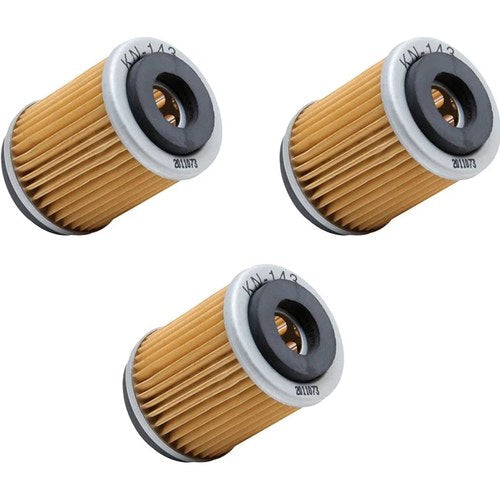 3 Pk K&N Oil Filters Yamaha XT125 TW200 BW200 TTR230 XT250 XT350 BW350 TT350 ATV