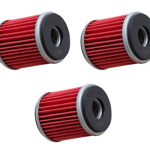 3 Pack K&N Oil Filters Yamaha XT250 WR250 YZ250 WR450 YZ450 Motorcycle ATV