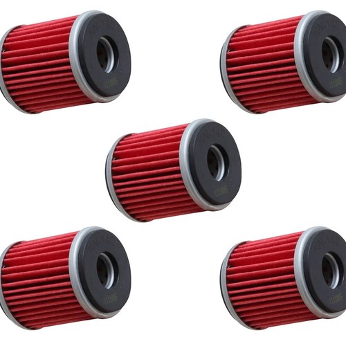 5 Pack K&N Oil Filters Yamaha XT250 WR250 YZ250 WR450 YZ450 Motorcycle ATV