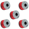 5 Pack K&N Performance Oil Filter Cartridge Honda CRF250 2019-2023 Motorcycle