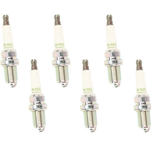 6 Pack Ngk BKR6E 6962 Standard Spark Plug Honda GL1800 Gold Wing 2001 - 2010