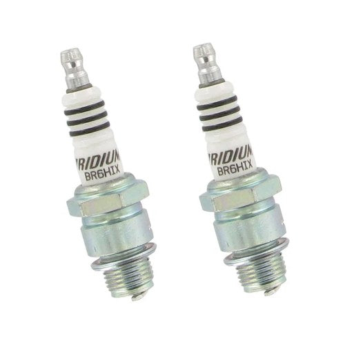2 Pack Ngk BR8HIX 7001 Iridium IX Performance Spark Plug Motorcycle Scooter ATV