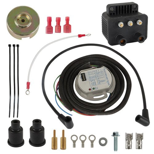 53-660 Programmable Single Fire Ignition Kit For Shovelhead Evo Big Twin XL