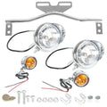 For Honda Motorcycle Driving Spot Fog Light Bar W/ Bracket Turn Signal